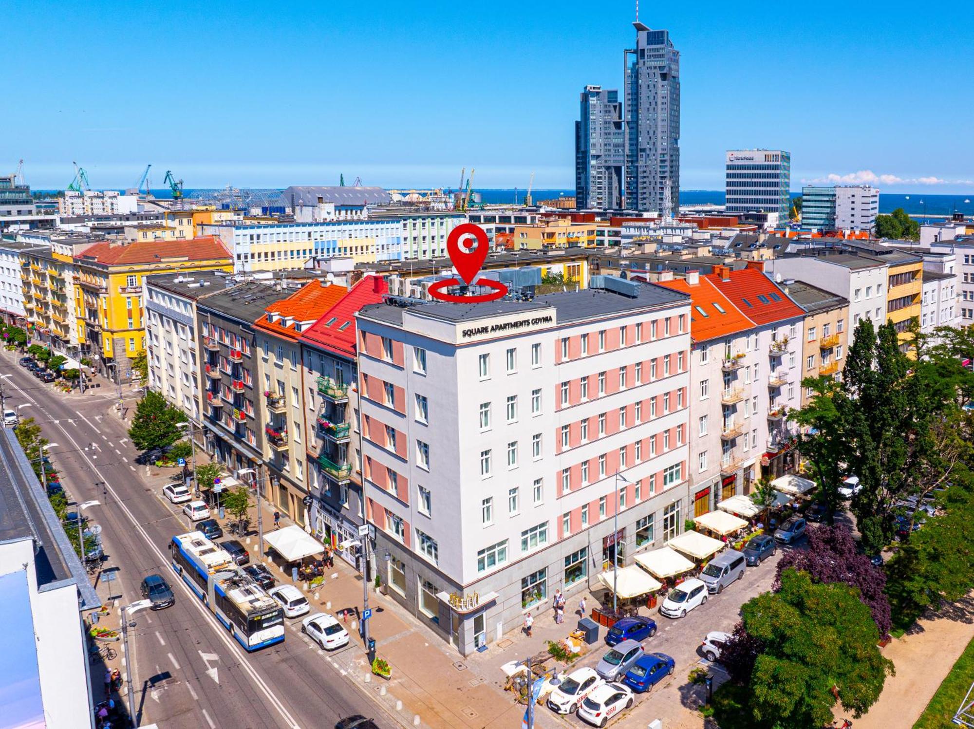 Square Apartments Gdynia Exteriör bild